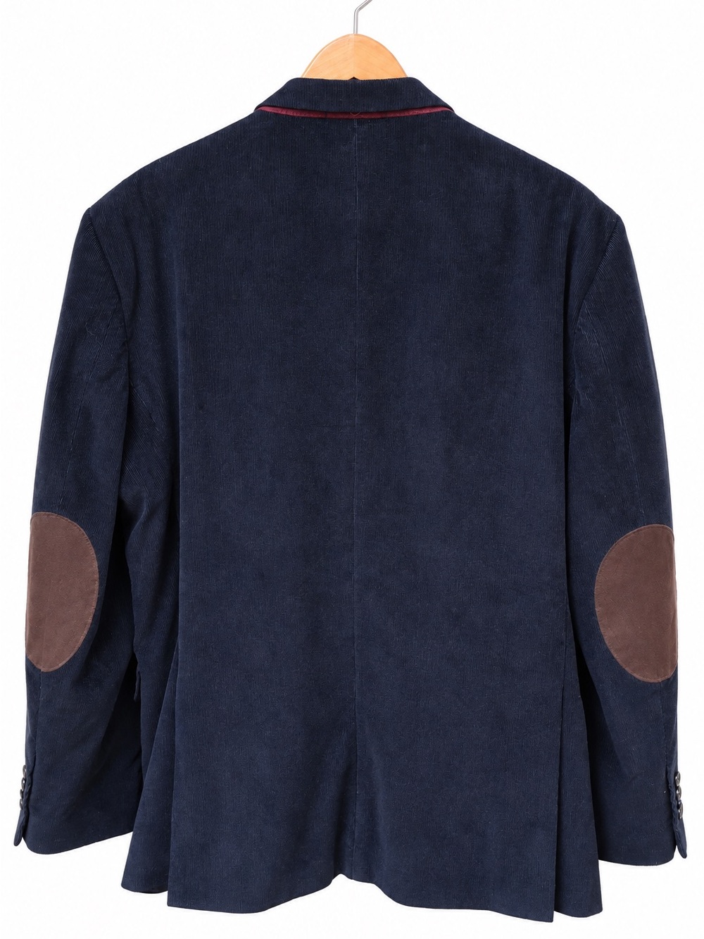 Tommy Hilfiger Men’s 48R Navy Corduroy Blazer Sport Coat Elbow Patches